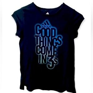 Girls Adidas Shirt; size: M (10/12)